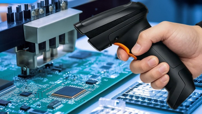鋰電智能制造必備！東集HS325DP自適應AI掃描槍，兼容全工序復雜條碼